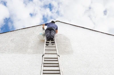 Peinture extérieure à Poligny — façades et ravalement